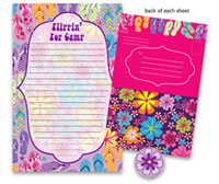 Bonnie Marcus Collection - Camp Seal-N-Send Stationery (Flippin For Camp) (FLCSS)
